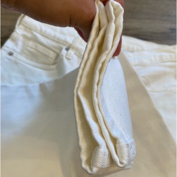 Everlane Mid Rise Skinny Jeans White Woman’s 28 - Picture 8 of 9